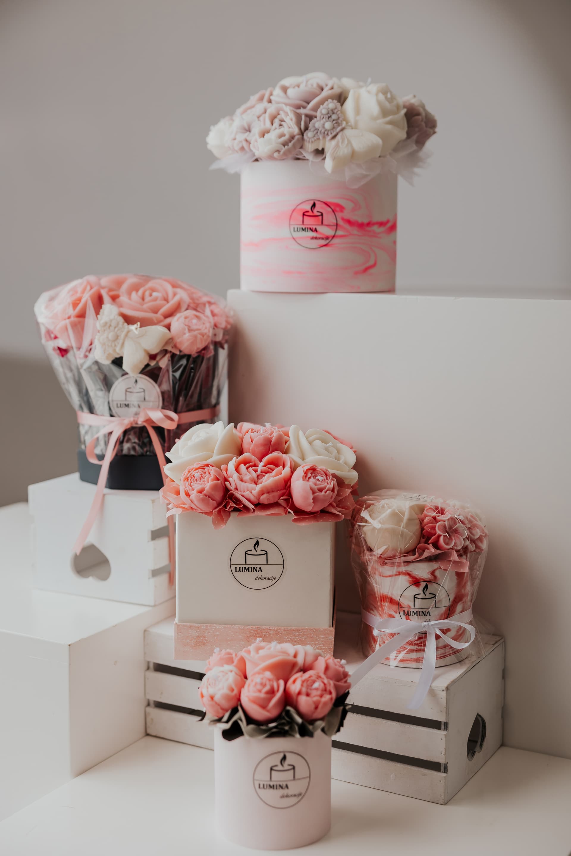 Buket od svijeća - aranžman