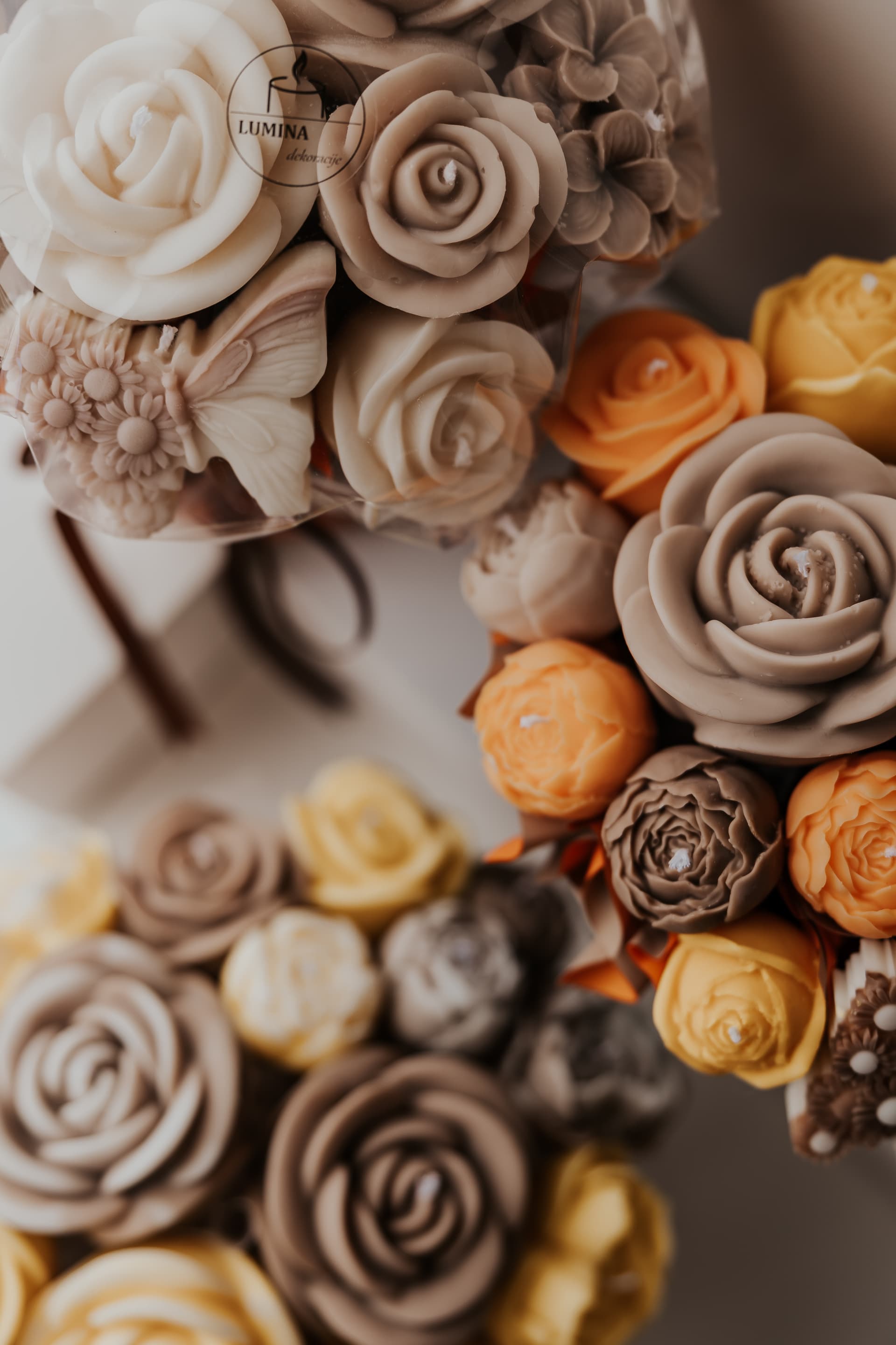 Srednji buket od svijeća