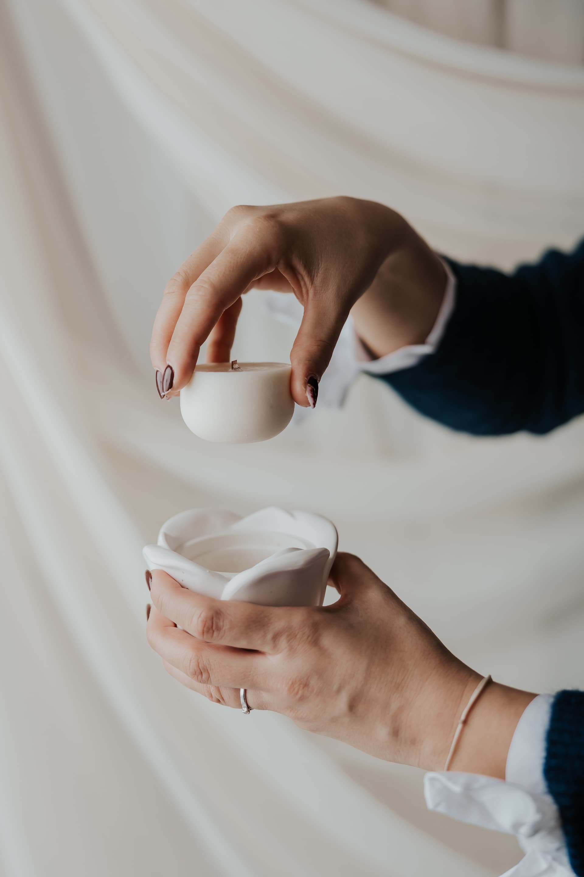 Rose svijeća studio